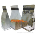 Biodegradable Eco Environmentally friendly Customized Standing Up Pouch aluminum foil vacuum empty tea bag for snack
